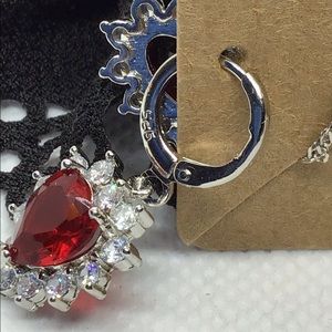 Sterling silver necklace set